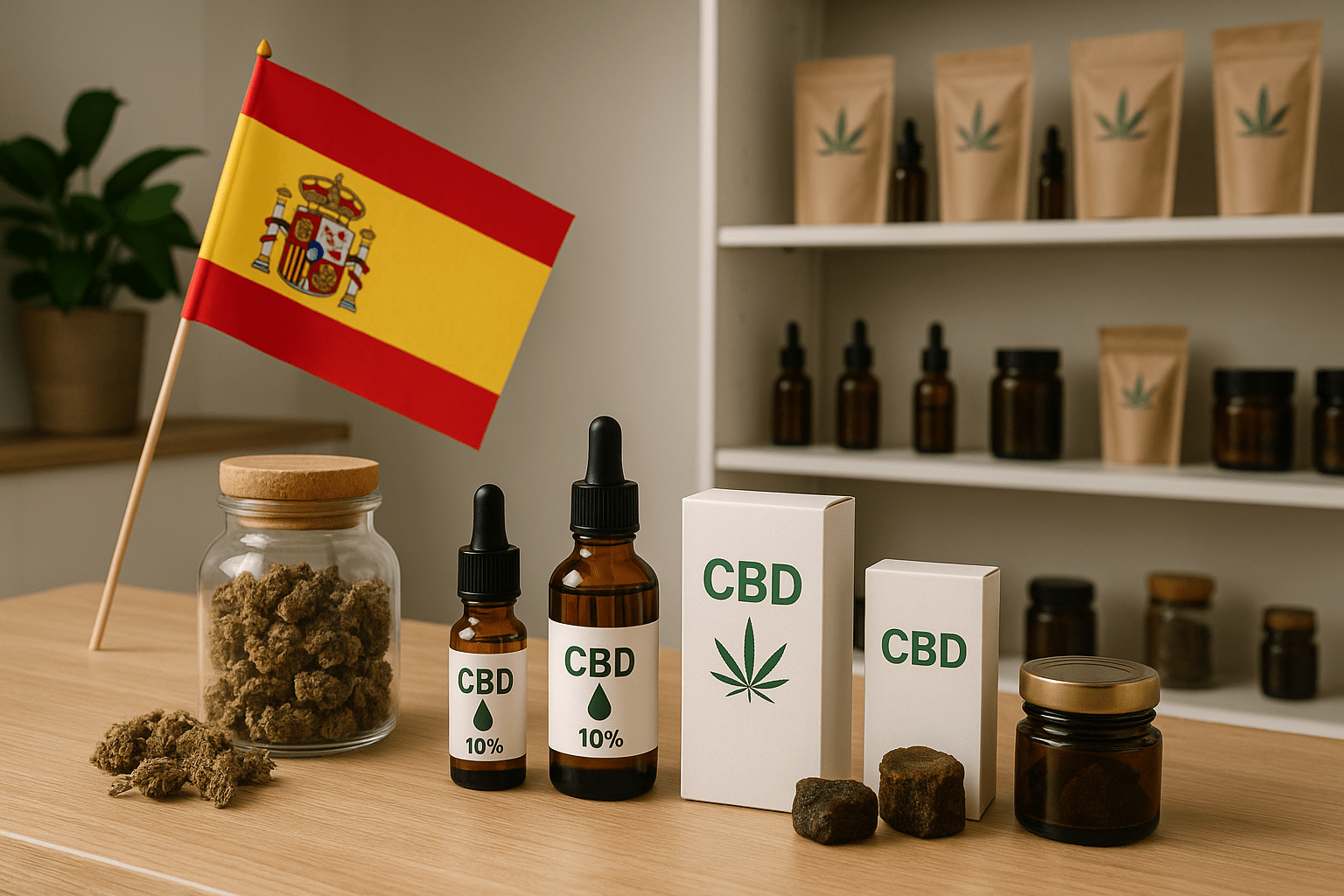 Ouvrir une boutique de CBD en Espagne : guide pratique pour les pros et e-commerçants