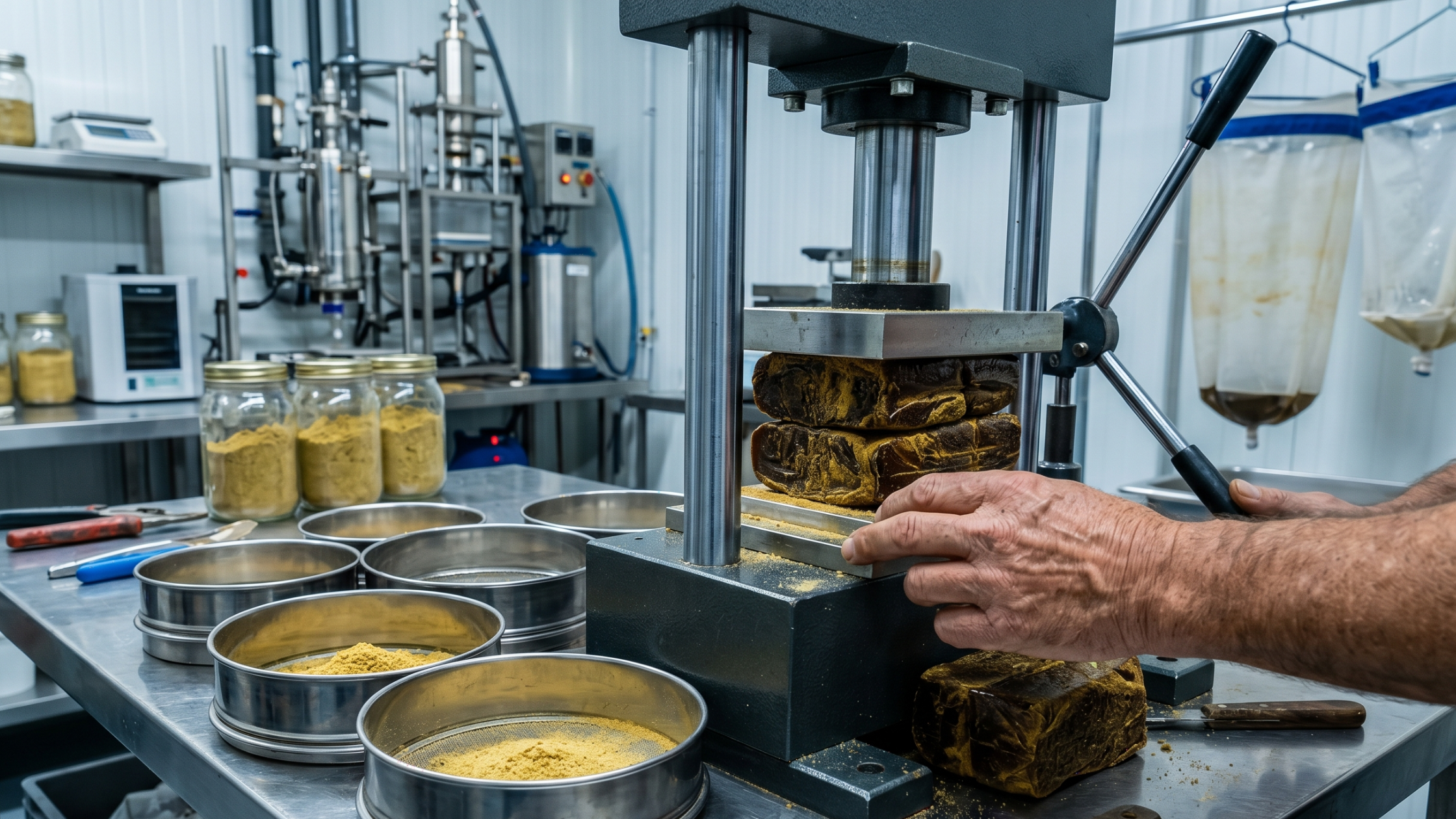 Résines CBD fabriquées en France : notre partenariat avec un laboratoire en Île-de-France