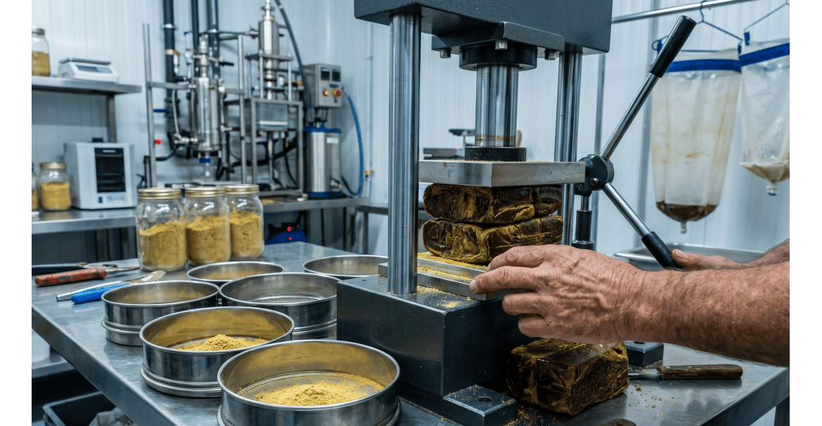 Résines CBD fabriquées en France : notre partenariat avec un laboratoire en Île-de-France