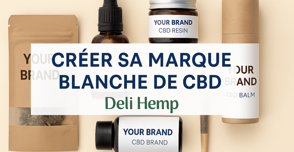 Créer votre marque blanche CBD avec Deli Hemp | Grossiste & personnalisation